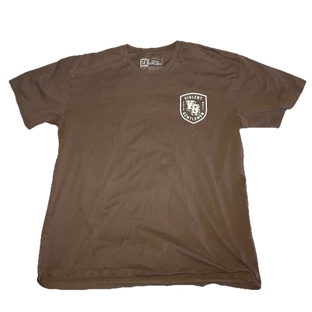 Violent Gentlemen Hockey Club Mens Shirt 2XL XXL MMXI Logo